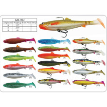 Various Colored Soft Fishing Lure